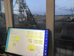 Автоматизация бетонного завода на базе контроллера ОВЕН ПЛК110 [М02]
