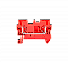 MTS-2.5RD. Клемма пружинная проходная, 2.5 мм², красная