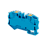 MTP-16BL. Клемма push-in проходная,16 мм², синяя