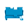 MTP-2.5BL. Клемма push-in проходная, 2.5 мм², синяя