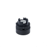MTB2-EA335. Головка кнопки черный "стрелка вверх", пластик