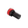 MT22-SA34. Сигнальная LED лампа, красный, 220V AC/DC IP65