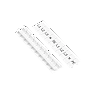 MTU-2.5ML. Маркировка клеммного ряда, ширина 5 мм (символы L1, L2, L3, N, PE) (уп. 100 шт.)