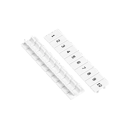 MTU-2.5M7180. Маркировка клеммного ряда 71-80, ширина 5 мм (уп. 100 шт.)