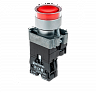 MTB2-BW3463. Кнопка с подсветкой красная 220V 1NC