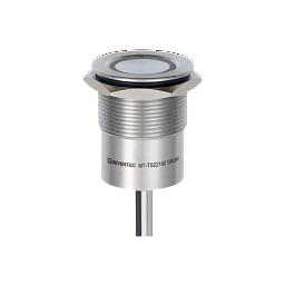 MT-TS2210ZGR. Кнопка сенсорная с подсветкой (зеленая/красная), Ø22 мм, NO, с фиксацией, PNP, 24В DC, IP68