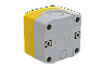 MTB2-F86-Y. Корпус кнопочного поста, 1 место, желтый, IP67