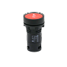 MTB7-EA41622. Кнопка плоская красная, маркировка "STOP", 1NC, IP54, пластик