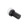 MT22-SA21. Сигнальная LED лампа, белый, 110V AC/DC IP65