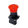 MTB5-AT42. Кнопка грибовидная "тяни-толкай", красная, 40 мм, 1NC, IP65, пластик