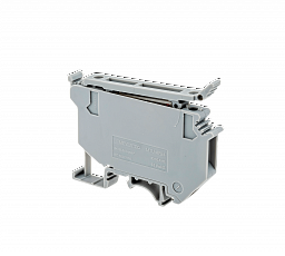 MTU-4F220. Клемма с держателем предохранителя, 4 мм², индикация 220В