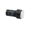 MTB7-EW31616. Кнопка белая выступающая с подсветкой, 1NO, 220V AC, IP54, пластик