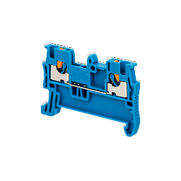 MTP-1.5BL. Клемма push-in проходная, 1.5 мм², синяя
