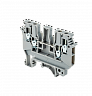 MTU-FO2.5. Клемма винтовая четырехпроводная,  2.5 мм², серая