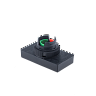 MTB2-EW84. Головка двойной кнопки с подсветкой, пластик