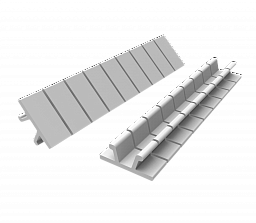 MTU-10ML. Маркировка винтовых клемм, 10мм², (L1, L2, L3, N, PE) (уп. 100 шт.)