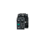 MTB5-AK35711. Переключатель  на 3 положения с фиксацией и подсветкой,  желтый, 1NO, 24V AC/DC, IP65, пластик