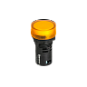 MT22-SA35. Сигнальная LED лампа, желтый, 220V AC/DC IP65