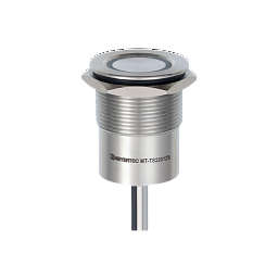 MT-TS2201ZB. Кнопка сенсорная без подсветки, Ø22 мм, NC, с фиксацией, NPN, IP68