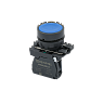MTB5-AA61. Кнопка плоская синяя, 1NO, IP65, пластик