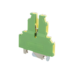 MTU-D4PE. Клемма винтовая двухуровневая "Земля", 4 мм²