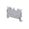MTP-1.5. Клемма push-in проходная, 1.5 мм², серая