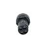MTB7-EW31611. Кнопка белая выступающая с подсветкой, 1NO, 24V AC/DC, IP54, пластик