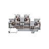 MTP-D2.5. Клемма push-in двухуровневая, 2.5 мм²