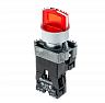 MTB2-BK3463. Переключатель с подсветкой, с фиксацией, 220V AC/DC, красный, 3 положения, 1NC
