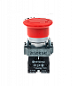 MTB2-BSZ1254. Кнопка грибовидная, возврат поворотом, 1NC красный 40 мм