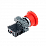 MTB2-BTZ124. Кнопка грибовидная тяни-толкай, 1NC красный 40 мм