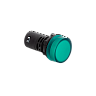 MT22-SA63. Сигнальная LED лампа, зеленый, 220V AC IP65