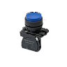 MTB5-AL61. Кнопка выступающая синяя, 1NO, IP65, пластик