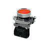 MTB4-BA42. Кнопка плоская красная, 1NС, IP65, металл