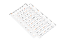 MTS-4M2130. Маркировка пружинных клемм 4 мм², 21-30 (упак. 100 шт.)