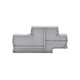MTP-PD1.5. Заглушка для двухуровневых клемм push-in, 1.5 мм², серая (уп. 20 шт.)