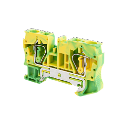 MTS-6PE. Клемма пружинная "Земля", 6 мм²