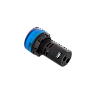 MT22-SA76. Сигнальная LED лампа, синий, 380V AC IP65