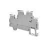 MTP-D1.5. Клемма push-in двухуровневая, 1.5 мм², серая