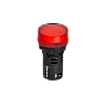 MT22-SA34. Сигнальная LED лампа, красный, 220V AC/DC IP65